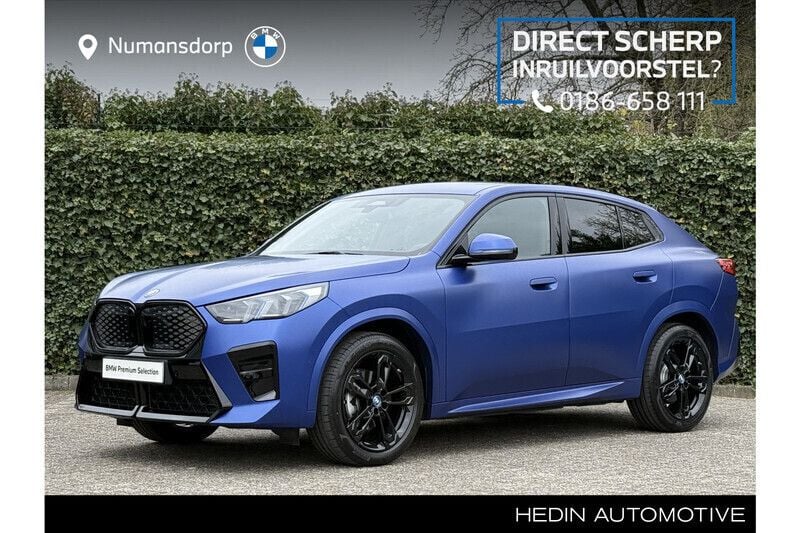 Blauw Gebruikt 2024 BMW iX2 Comfort Edition SUV | € 44.895 (Goede deal) - Afbeelding 1/3