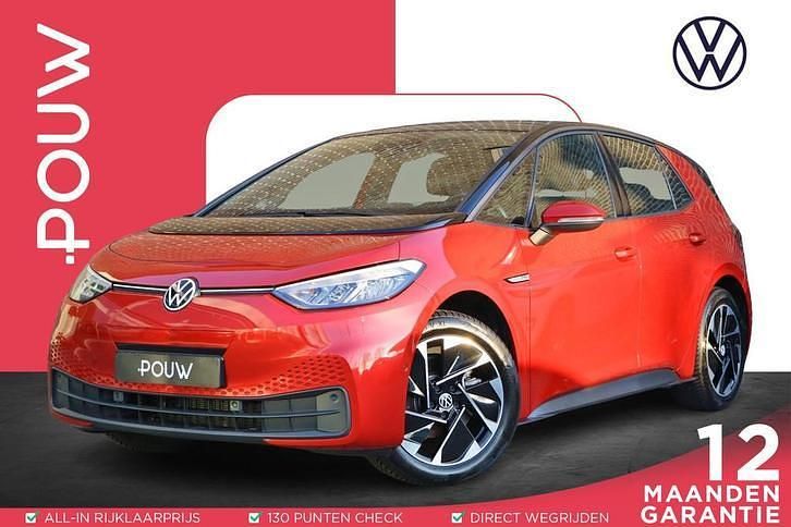 Rood Occasion 2023 VW ID.3 Pro Hatchback | € 24.900 (Eerlijke prijs) - Afbeelding 1/4