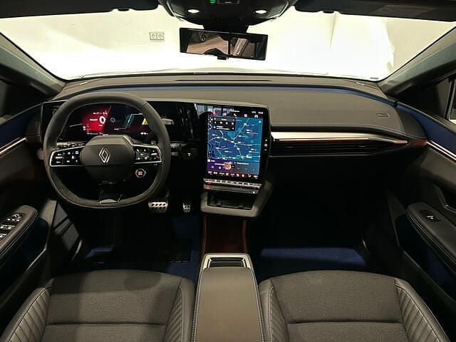 Nieuw Renault Megane E-Tech Esprit Alpine 160 kW (218 PK) 2025 Gris rafale/noir etoile (ywu) (licht grijs) Hatchback