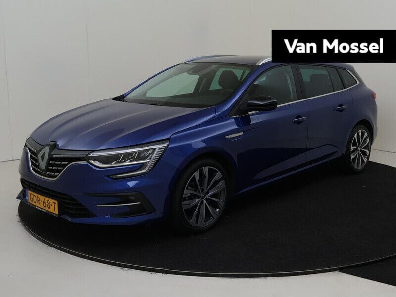 Blauw Gebruikt 2024 Renault Mégane GrandTour Techno Stationwagen | € 27.235 (Eerlijke prijs) - Afbeelding 1/4