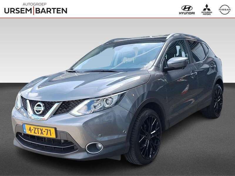 Grijs Gebruikt 2015 Nissan Qashqai Tekna SUV | € 12.630 (Eerlijke prijs) - Afbeelding 1/4