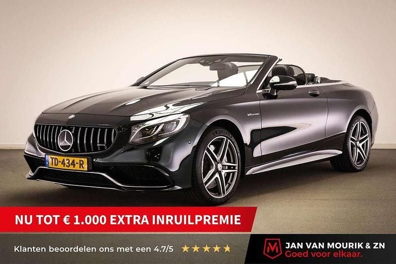 Groen Gebruikt 2016 Mercedes S63 AMG AMG Cabriolet | € 99.950 (Duur) - Afbeelding 1/4