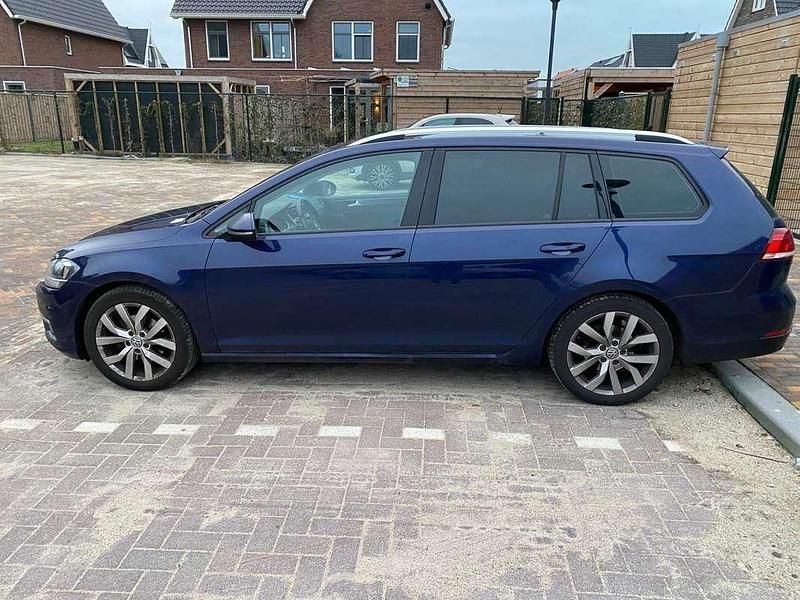 Occasion VW Golf VII Comfortline 110 PK (80 kW) 2017 Blauw Stationwagen