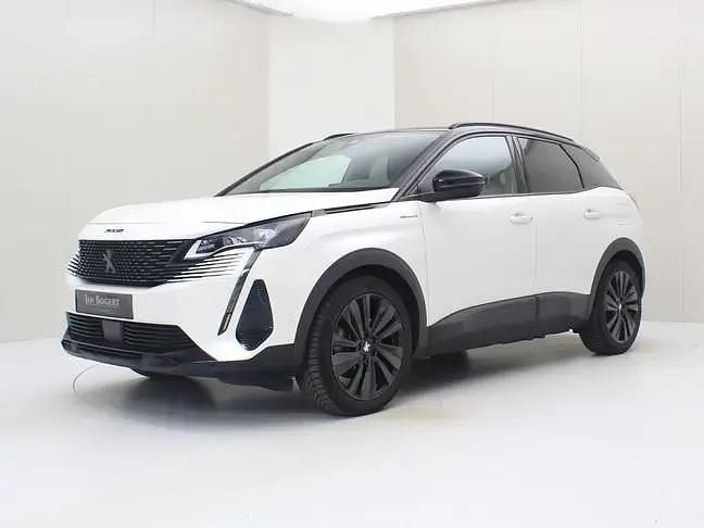 Wit Gebruikt 2021 Peugeot 3008 Business-Line SUV | € 24.900 (Eerlijke prijs) - Afbeelding 1/4