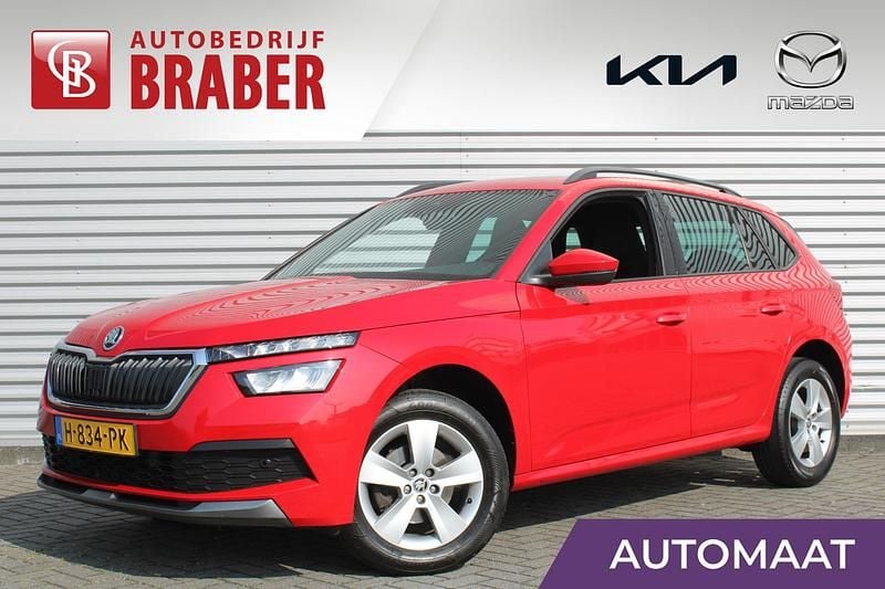 Rood Gebruikt 2020 Skoda Kamiq Business Line SUV | € 19.995 (Eerlijke prijs) - Afbeelding 1/4
