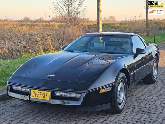 Zwart Gebruikt 1984 Chevrolet Corvette Coupé | € 10.950 - Afbeelding 1/4