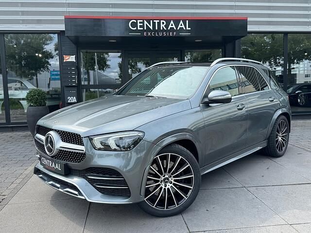 Grijs (metallic) Gebruikt 2019 Mercedes GLE450 AMG AMG Line Premium Plus SUV | € 52.950 (Super prijs) - Afbeelding 1/4