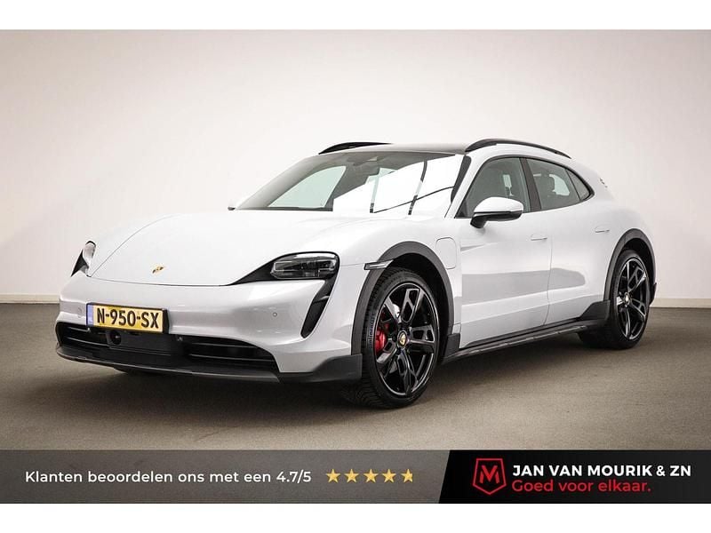 Grijs Gebruikt 2021 Porsche Taycan Cross Turismo SUV | € 59.900 (Super prijs) - Afbeelding 1/4