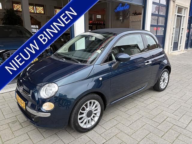 Occasion Fiat 500C Lounge 86 PK (63 kW) 2013 Blauw Cabriolet
