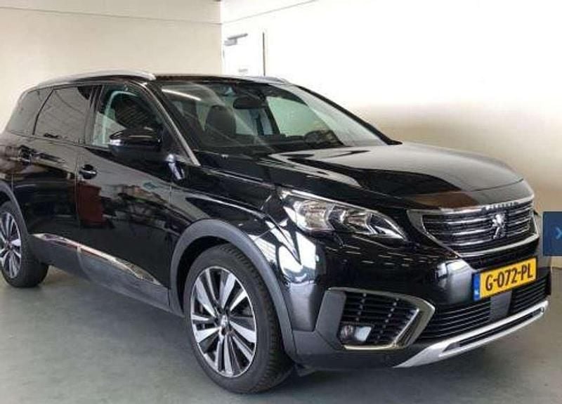 Zwart, metallic lak Gebruikt 2020 Peugeot 5008 Allure MPV | € 15.925 (Goede deal) - Afbeelding 1/2