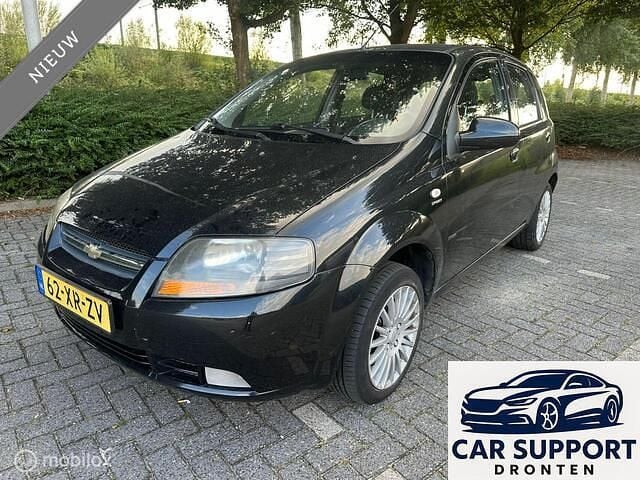 Zwart Gebruikt 2007 Chevrolet Kalos Hatchback | € 1.495 (Eerlijke prijs) - Afbeelding 1/4