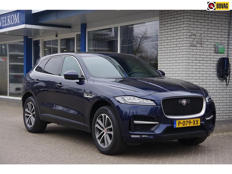 Blauw Gebruikt 2019 Jaguar F-Pace R-Sport SUV | € 44.950 - Afbeelding 1/4