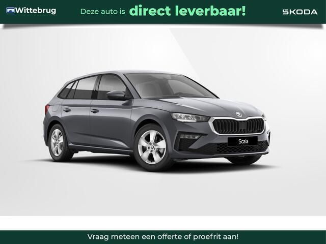 Grijs Nieuw 2025 Skoda Scala Selection Hatchback | € 30.950 (Goede deal) - Afbeelding 1/4
