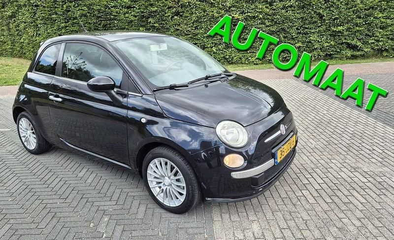 Zwart Gebruikt 2009 Fiat 500 Hatchback | € 3.450 (Goede deal) - Afbeelding 1/4