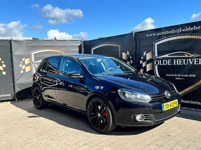 Zwart Gebruikt 2009 VW Golf VI Hatchback | € 6.950 (Iets duurder) - Afbeelding 1/4