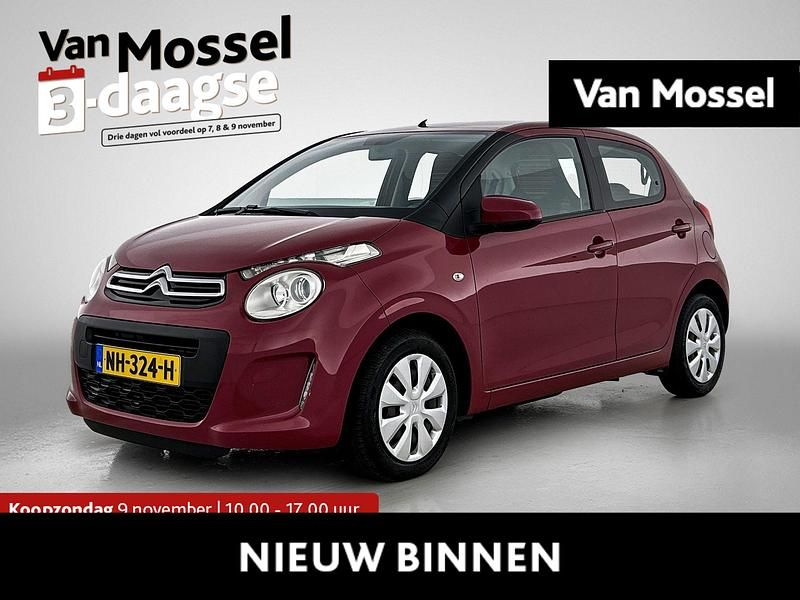 Rood Gebruikt 2017 Citroën C1 SELECTION Hatchback | € 6.740 (Goede deal) - Afbeelding 1/4