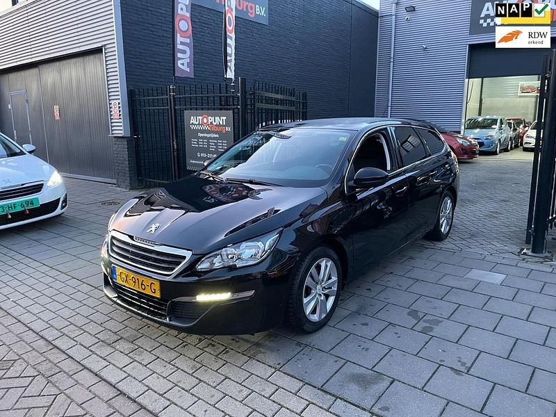 Zwart Occasion 2015 Peugeot 308 Stationwagen | € 3.999 (Goede deal) - Afbeelding 1/4