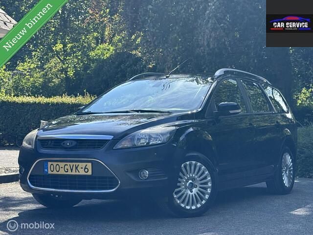 Zwart Gebruikt 2008 Ford Focus Titanium Stationwagen | € 1.599 (Eerlijke prijs) - Afbeelding 1/4