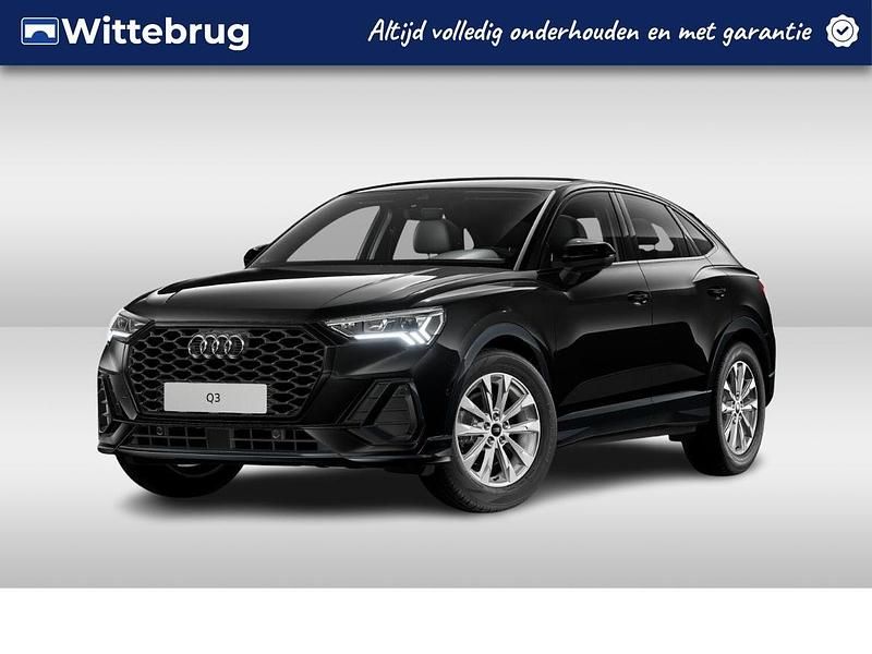 Zwart Gebruikt 2025 Audi Q3 Sportback Advanced SUV | € 49.950 (Iets duurder) - Afbeelding 1/2