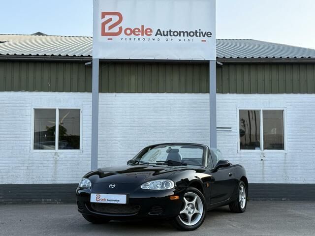 Zwart Gebruikt 2004 Mazda MX5 Cabriolet | € 6.995 (Eerlijke prijs) - Afbeelding 1/4