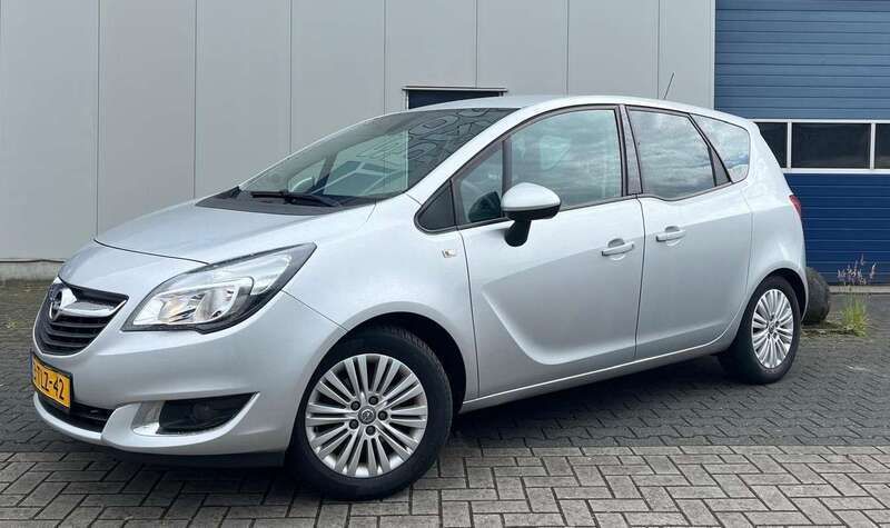 Grijs Gebruikt 2014 Opel Meriva Business MPV | € 7.450 - Afbeelding 1/4