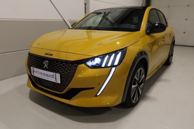 Geel Gebruikt 2020 Peugeot e-208 GT-line Hatchback | € 13.900 (Eerlijke prijs) - Afbeelding 1/4