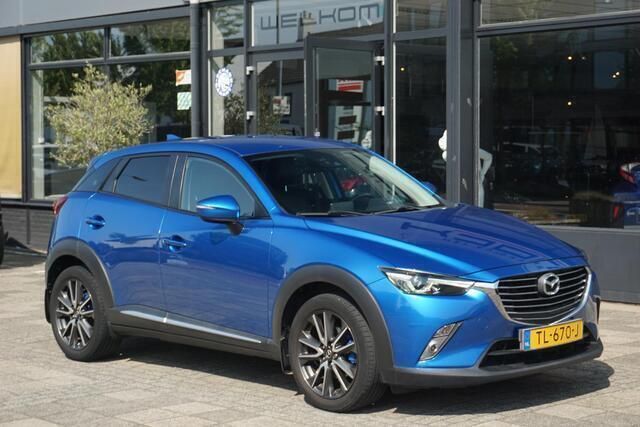 Blauw Gebruikt 2016 Mazda CX-3 SUV | € 14.150 (Iets duurder) - Afbeelding 1/4