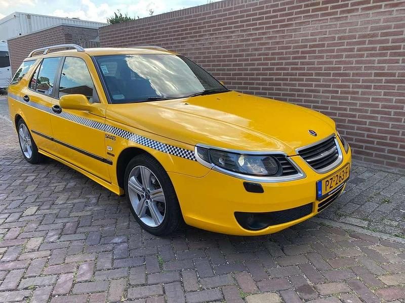 Zwart Gebruikt 2009 Saab 9-5 Griffin Stationwagen | € 1.495 - Afbeelding 1/4