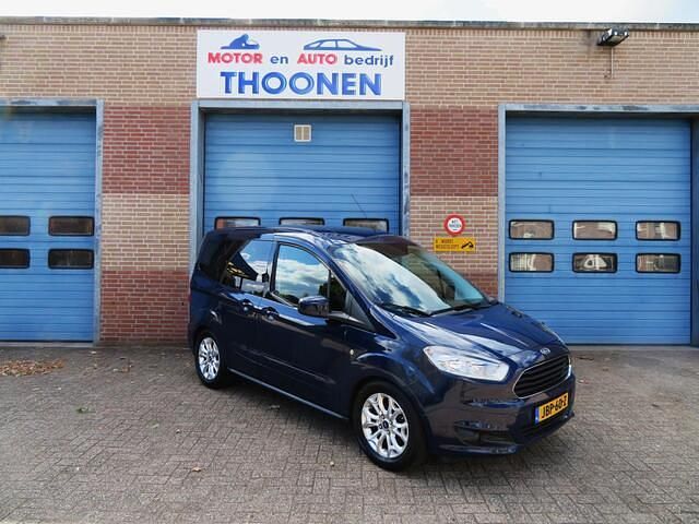 Blauw Gebruikt 2015 Ford Tourneo Courier MPV | € 8.750 (Eerlijke prijs) - Afbeelding 1/4