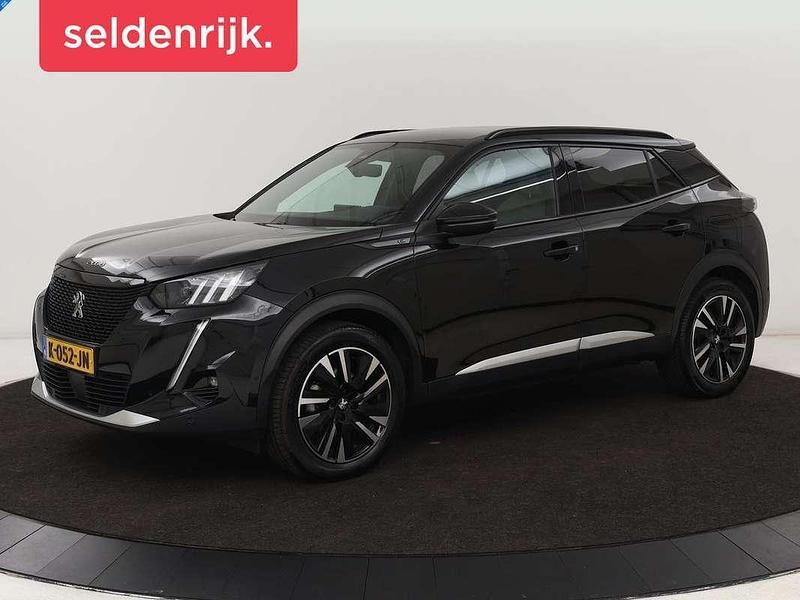 Zwart Gebruikt 2020 Peugeot e-2008 GT SUV | € 16.900 (Eerlijke prijs) - Afbeelding 1/4