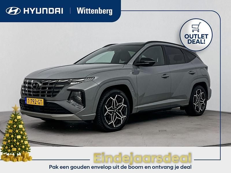 Shadow gray (tkg) Gebruikt 2023 Hyundai Tucson N Line SUV | € 33.900 (Eerlijke prijs) - Afbeelding 1/4