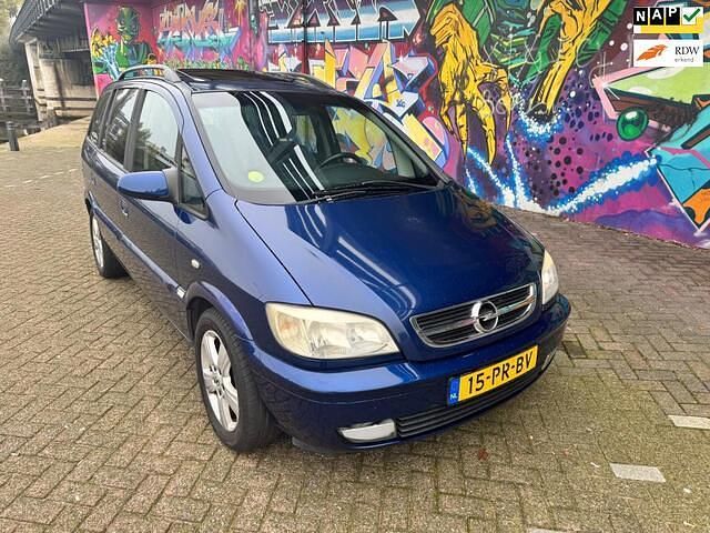 Blauw Gebruikt 2004 Opel Zafira Sport MPV | € 1.295 (Eerlijke prijs) - Afbeelding 1/4