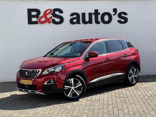 Rood, metallic lak Gebruikt 2016 Peugeot 3008 SUV | € 13.900 (Eerlijke prijs) - Afbeelding 1/4
