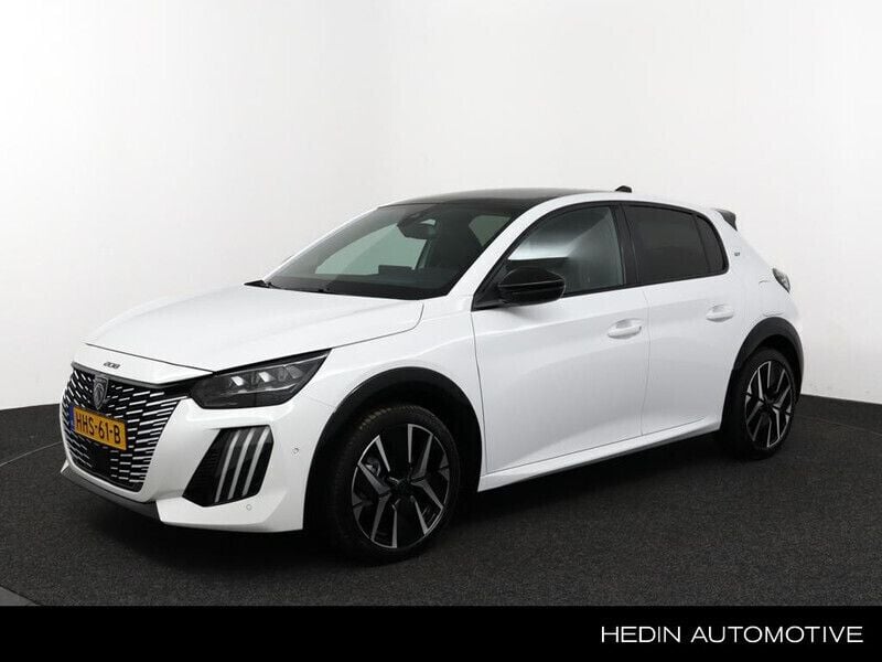 Wit Nieuw 2025 Peugeot 208 GT Hatchback | € 29.445 (Goede deal) - Afbeelding 1/4