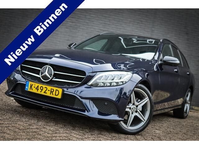 Blauw Gebruikt 2019 Mercedes C180 Avantgarde Stationwagen | € 19.950 (Goede deal) - Afbeelding 1/4