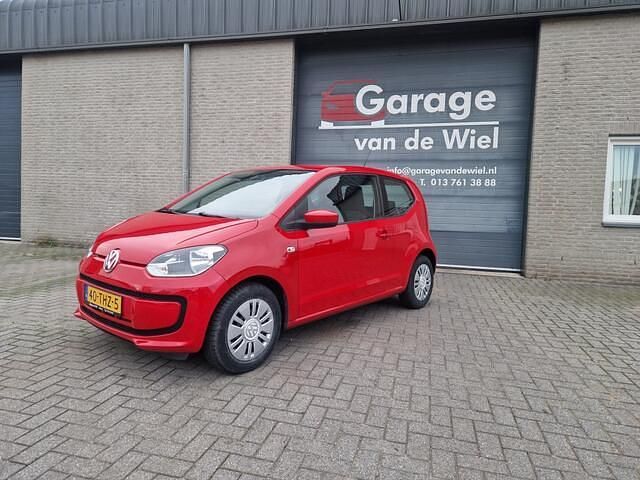 Rood Gebruikt 2012 VW up! move up! Hatchback | € 4.750 (Eerlijke prijs) - Afbeelding 1/4