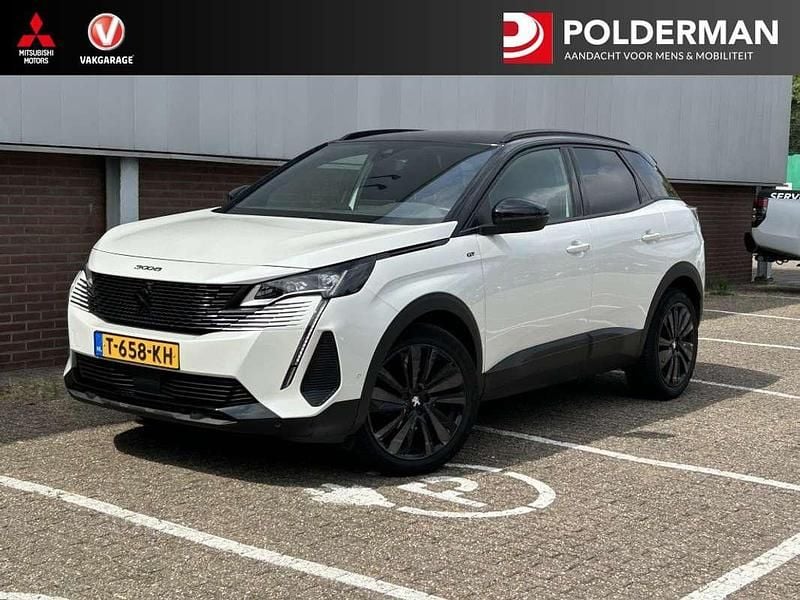 Wit Gebruikt 2023 Peugeot 3008 GT SUV | € 29.950 (Eerlijke prijs) - Afbeelding 1/4