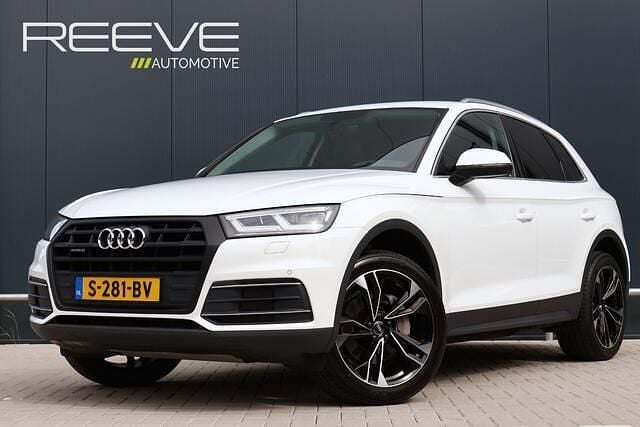 Wit Gebruikt 2018 Audi Q5 Black Edition SUV | € 32.850 (Super prijs) - Afbeelding 1/4