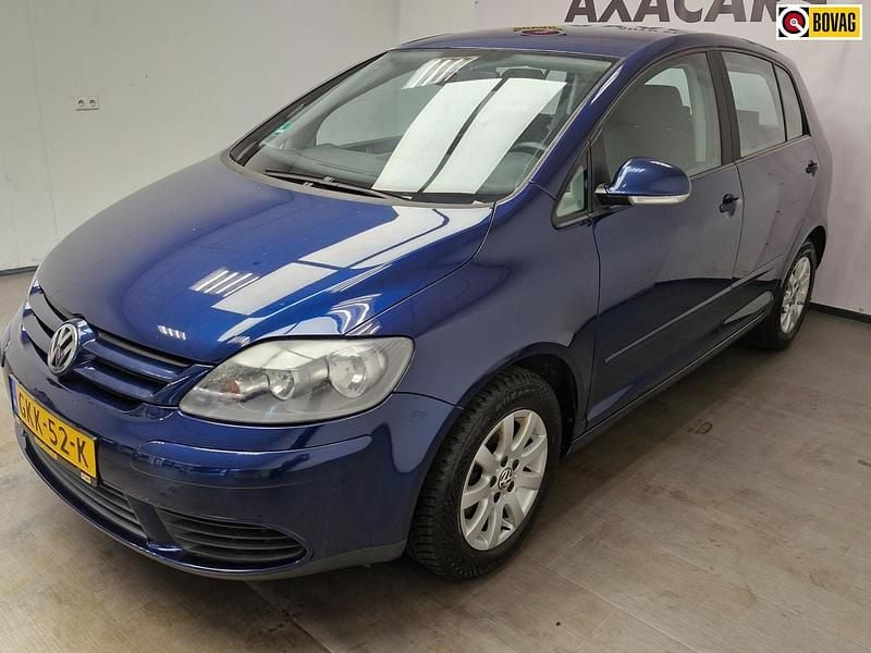 Blauw, metallic lak Gebruikt 2005 VW Golf Plus Cross Trendline MPV | € 4.495 (Duur) - Afbeelding 1/4