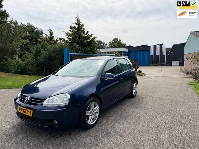 Blauw Gebruikt 2008 VW Golf VI Trendline Hatchback | € 1.750 (Goede deal) - Afbeelding 1/4