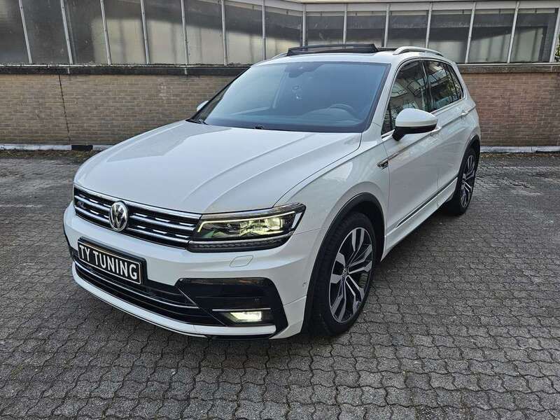 Wit Gebruikt 2020 VW Tiguan R-line SUV | € 39.950 (Eerlijke prijs) - Afbeelding 1/4