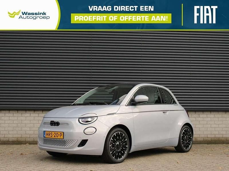 Grijs Nieuw 2025 Fiat 500C La Prima Cabriolet | € 32.444 - Afbeelding 1/4