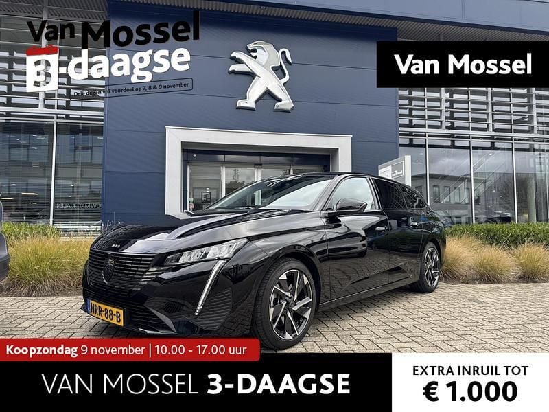 Zwart Gebruikt 2025 Peugeot 308 Allure Stationwagen | € 33.940 (Eerlijke prijs) - Afbeelding 1/3