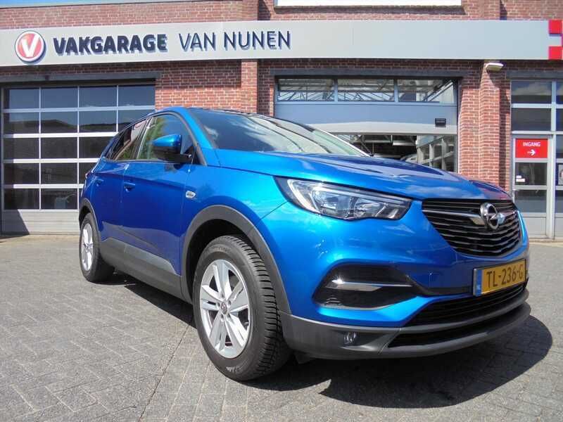 Blauw, metallic lak Gebruikt 2018 Opel Grandland X Business SUV | € 16.950 (Iets duurder) - Afbeelding 1/4