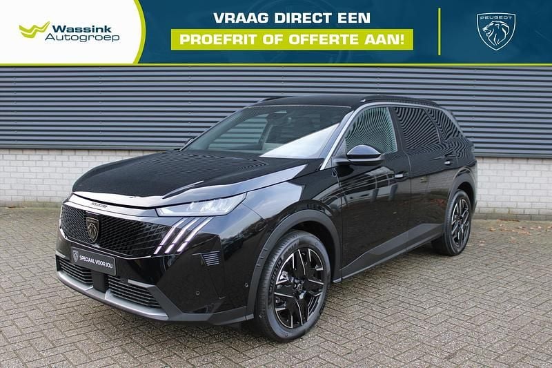 Zwart Nieuw 2025 Peugeot 5008 Allure SUV | € 45.485 (Super prijs) - Afbeelding 1/4