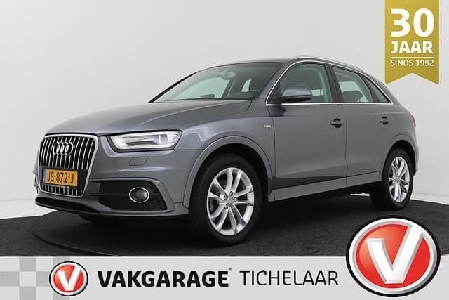 Grijs (metallic) Occasion 2014 Audi Q3 S-Line SUV | € 16.399 (Eerlijke prijs) - Afbeelding 1/3