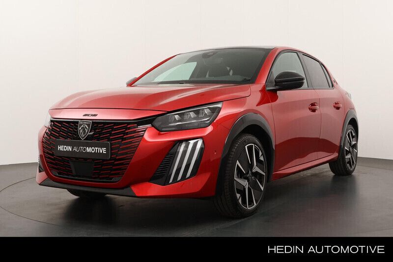 Rood Nieuw 2024 Peugeot e-208 GTi Hatchback | € 33.995 (Duur) - Afbeelding 1/4