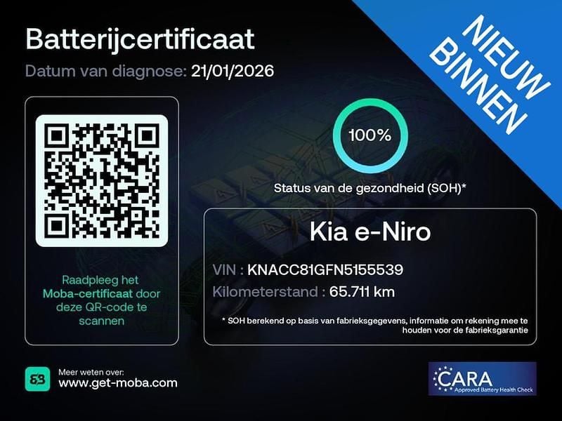 Grijs Occasion 2022 Kia e-Niro SUV | € 23.950 (Goede deal) - Afbeelding 1/1