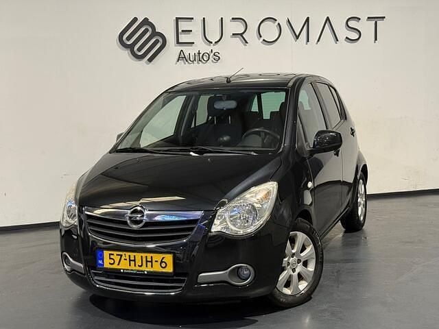 Zwart Gebruikt 2008 Opel Agila Enjoy Hatchback | € 4.750 (Eerlijke prijs) - Afbeelding 1/4