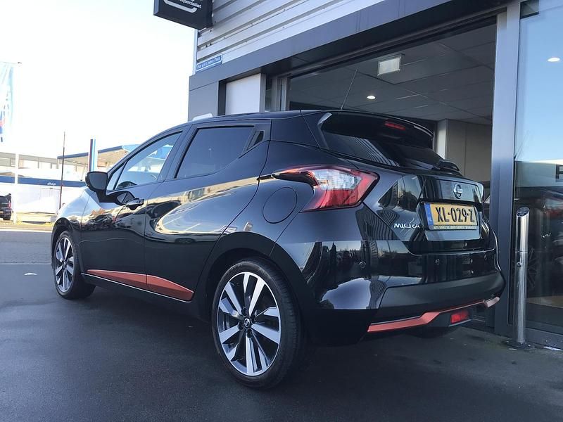 Occasion Nissan Micra 360º 90 PK (66 kW) 2019 Zwart Hatchback